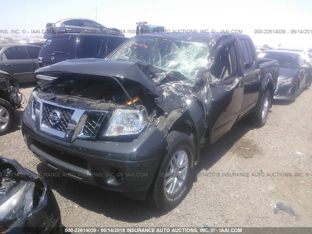 1N6AD0ERXFN750062 - 2015 NISSAN FRONTIER S/SV/SL/PRO-4X BLACK photo 2