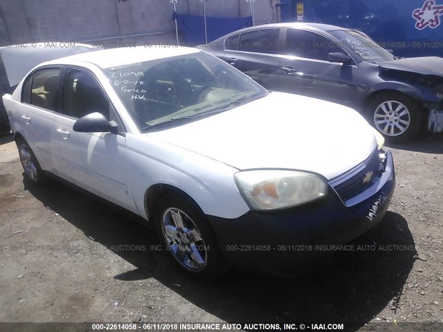 1G1ZS58F47F203884 - 2007 CHEVROLET MALIBU LS WHITE photo 1