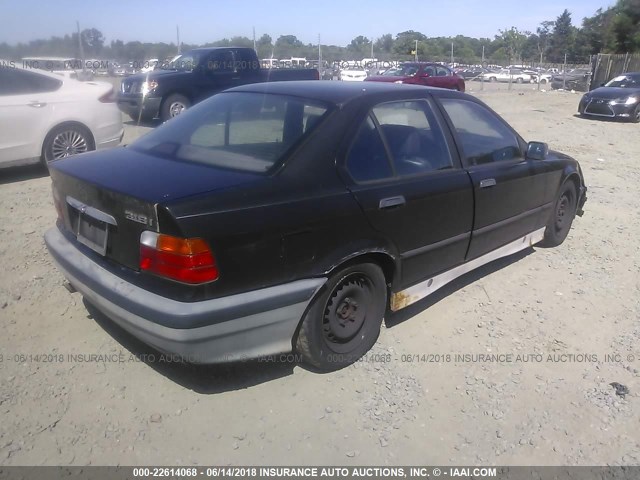 WBACA5315PFG06204 - 1993 BMW 318 I BLACK photo 4