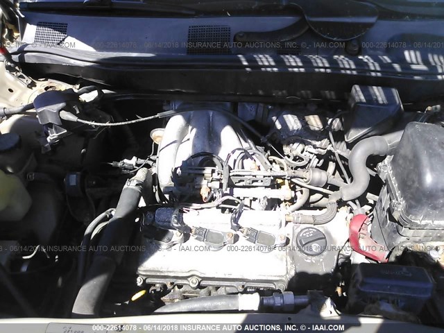 JT6HF10U8X0074746 - 1999 LEXUS RX 300 GOLD photo 10