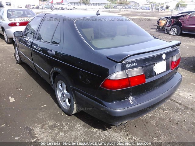 YS3EF48Z613034483 - 2001 SAAB 9-5 SE BLACK photo 3