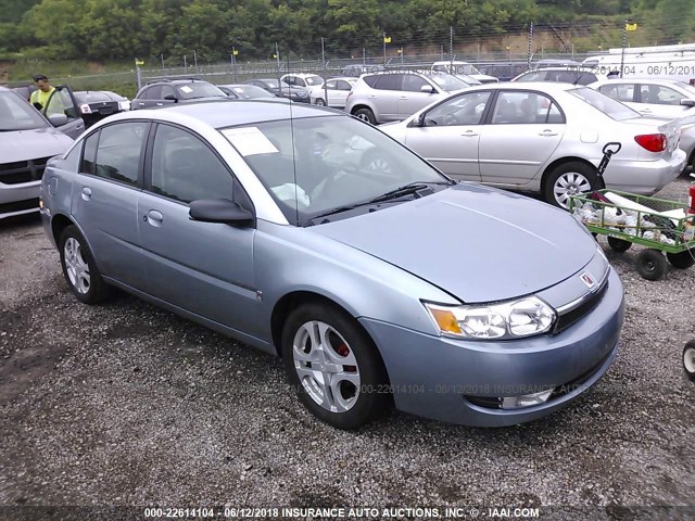 1G8AL52F83Z148787 - 2003 SATURN ION LEVEL 3 BLUE photo 1
