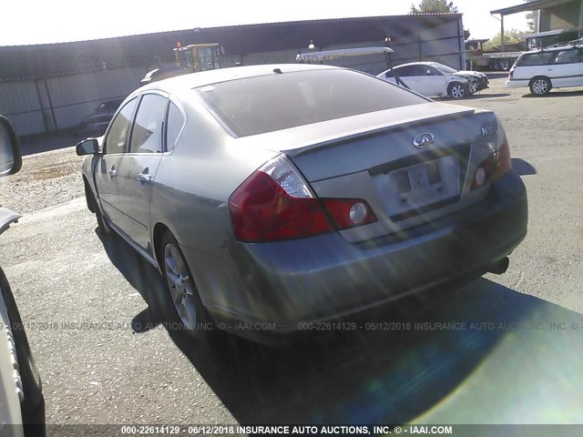 JNKAY01E56M111327 - 2006 INFINITI M35 SPORT GRAY photo 3