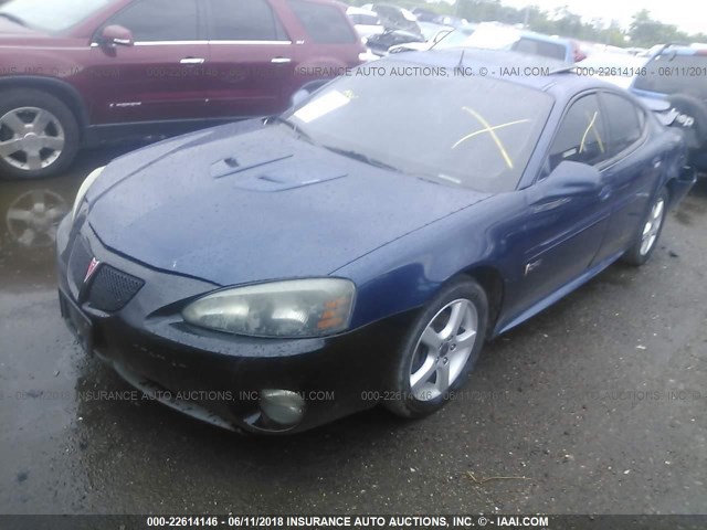 2G2WR544041352097 - 2004 PONTIAC GRAND PRIX GTP BLUE photo 2
