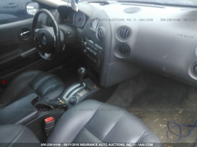 2G2WR544041352097 - 2004 PONTIAC GRAND PRIX GTP BLUE photo 5