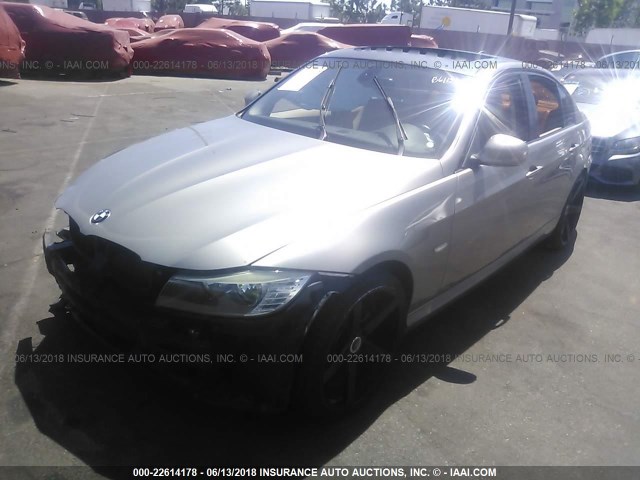 WBAPH5C59BA443091 - 2011 BMW 328 I SULEV GOLD photo 2