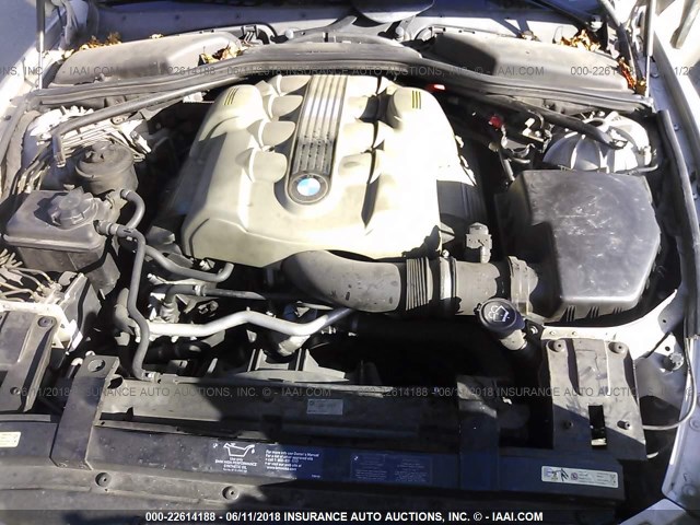 WBAEH73414B190873 - 2004 BMW 645 CI AUTOMATIC CREAM photo 10