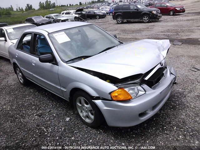 JM1BJ2216Y0224795 - 2000 MAZDA PROTEGE ES SILVER photo 1