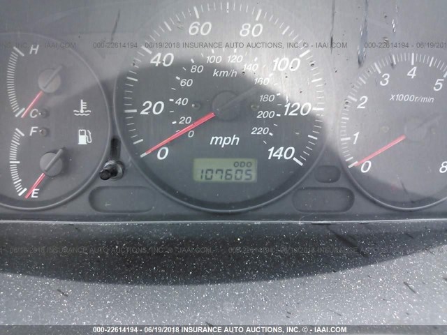 JM1BJ2216Y0224795 - 2000 MAZDA PROTEGE ES SILVER photo 7