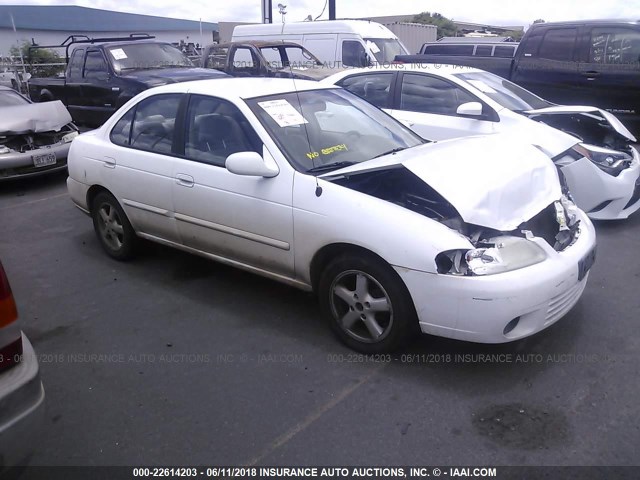 3N1CB51D01L491831 - 2001 NISSAN SENTRA XE/GXE WHITE photo 1