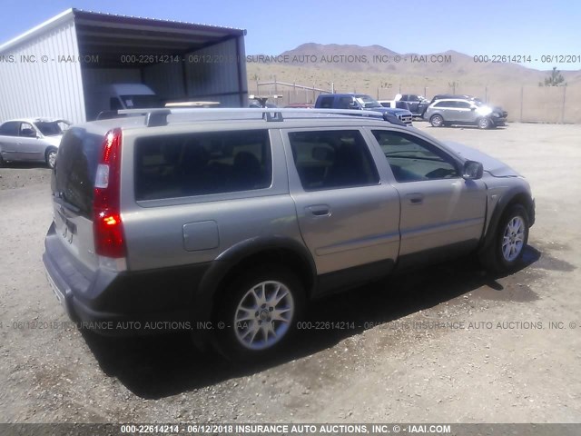 YV1SZ592651178524 - 2005 VOLVO XC70 CREAM photo 4