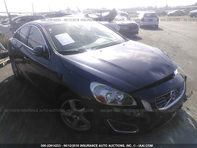 YV1622FS8C2034389 - 2012 VOLVO S60 T5 BLUE photo 1