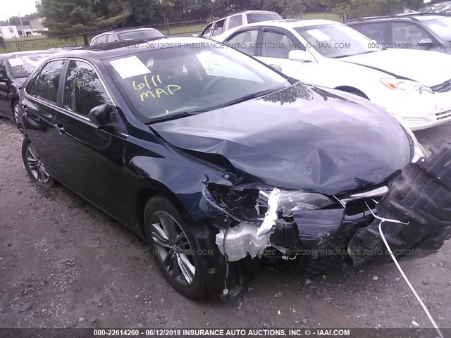 4T1BF1FK5FU905093 - 2015 TOYOTA CAMRY LE/XLE/SE/XSE BLACK photo 1