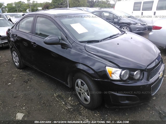 1G1JA5SH4G4134166 - 2016 CHEVROLET SONIC LS 黑色 照片 1