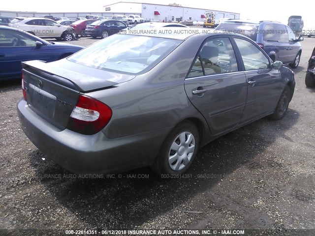 4T1BE32K83U766402 - 2003 TOYOTA CAMRY LE/XLE/SE 灰色 照片 4