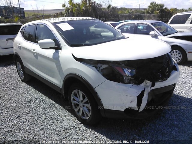 JN1BJ1CP7HW027745 - 2017 NISSAN ROGUE SPORT S/SV/SL WHITE photo 1