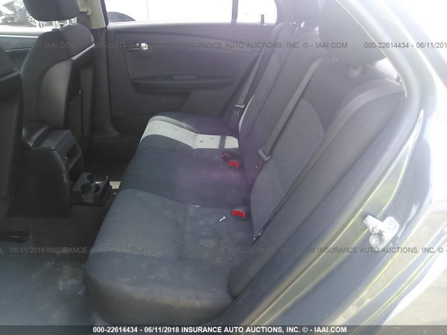 1G1ZH57B49F232088 - 2009 CHEVROLET MALIBU 1LT ნაცრისფერი ფოტო 8