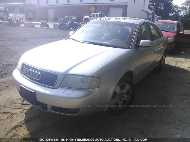 WAULT54B04N031851 - 2004 AUDI A6 3.0 QUATTRO SILVER photo 2