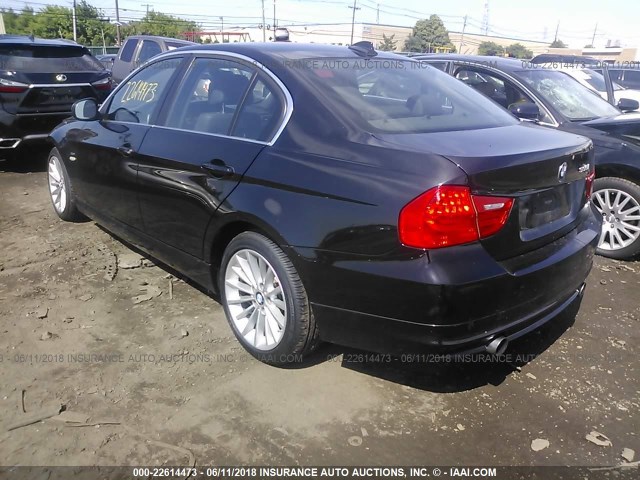 WBAPL5C58BA921662 - 2011 BMW 335 XI BLACK photo 3