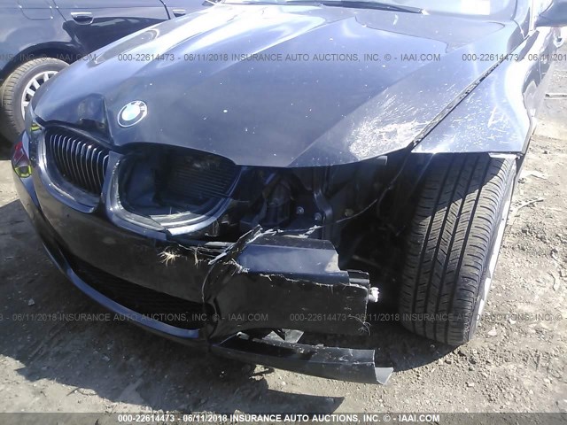 WBAPL5C58BA921662 - 2011 BMW 335 XI BLACK photo 6