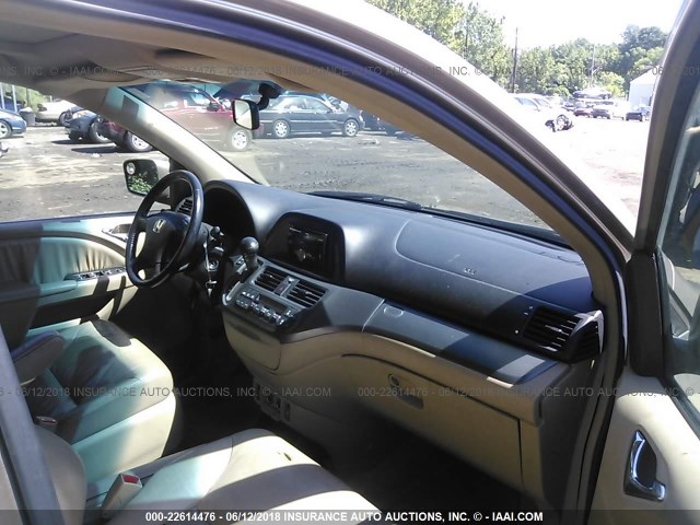 5FNRL38646B440659 - 2006 HONDA ODYSSEY EXL GOLD photo 5