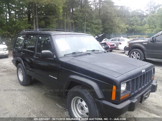 1J4FF28S0XL657457 - 1999 JEEP CHEROKEE SE BLACK photo 1