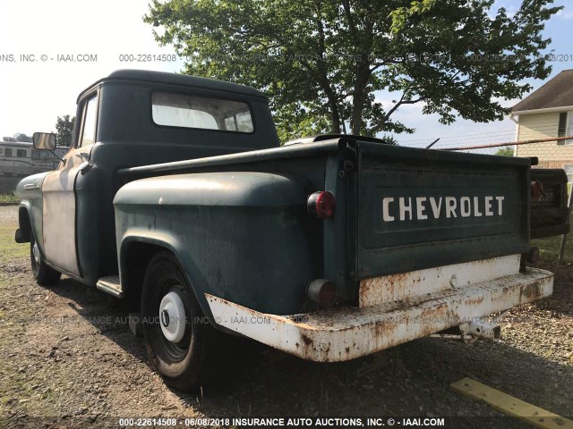 3A56B009226 - 1956 CHEVROLET TRUCK GREEN photo 2