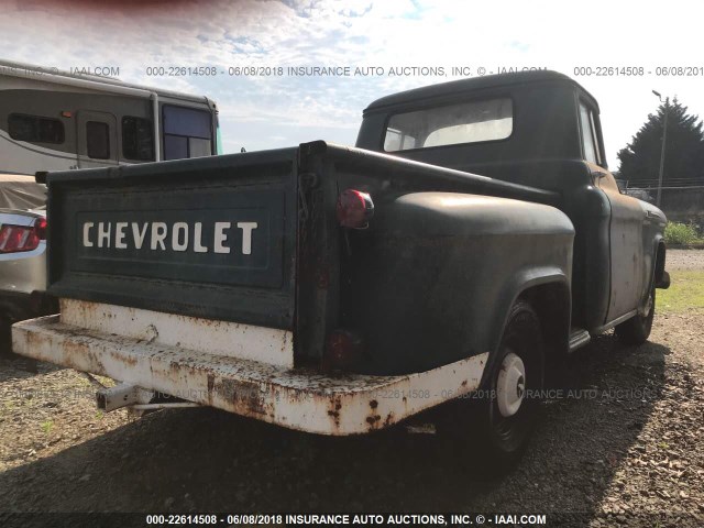 3A56B009226 - 1956 CHEVROLET TRUCK GREEN photo 3