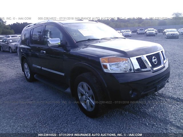 5N1AA0NC7EN609788 - 2014 NISSAN ARMADA SV/SL/PLATINUM BLACK photo 1