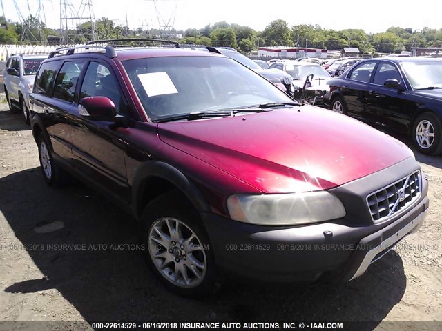 YV4SZ592671259965 - 2007 VOLVO XC70 RED photo 1