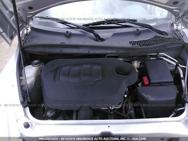 3GNCA13B49S555253 - 2009 CHEVROLET HHR LS ვერცხლისფერი ფოტო 10