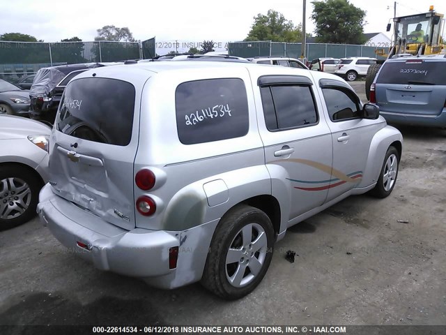 3GNCA13B49S555253 - 2009 CHEVROLET HHR LS ვერცხლისფერი ფოტო 4