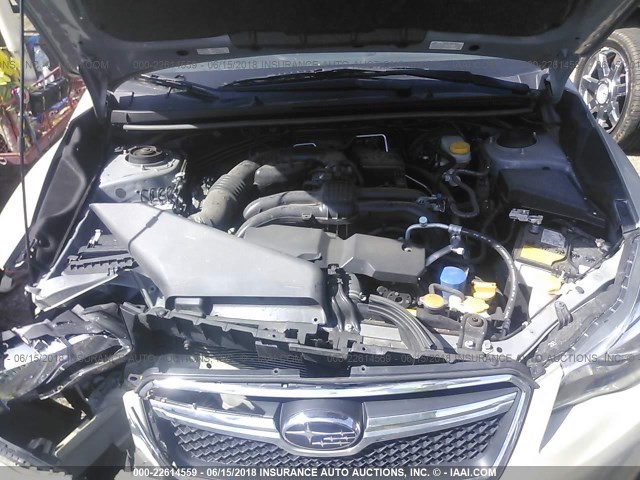 JF2GPABC1G8316401 - 2016 SUBARU CROSSTREK PREMIUM თაფლისფერი ფოტო 10