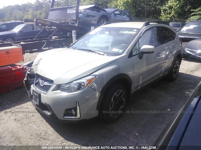 JF2GPABC1G8316401 - 2016 SUBARU CROSSTREK PREMIUM თაფლისფერი ფოტო 2