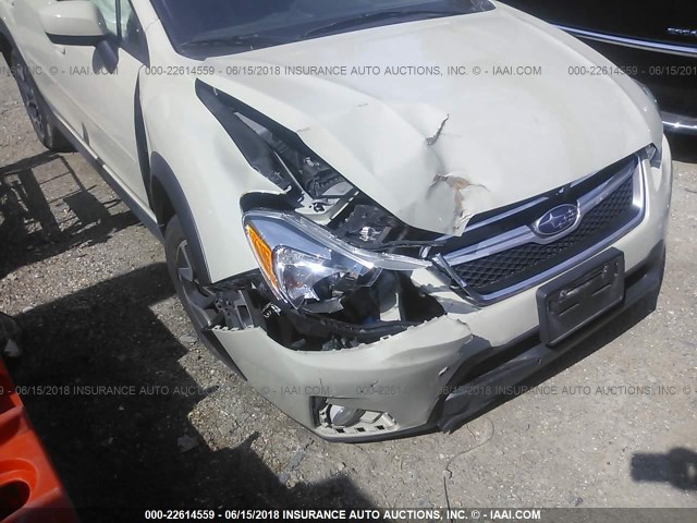 JF2GPABC1G8316401 - 2016 SUBARU CROSSTREK PREMIUM თაფლისფერი ფოტო 6