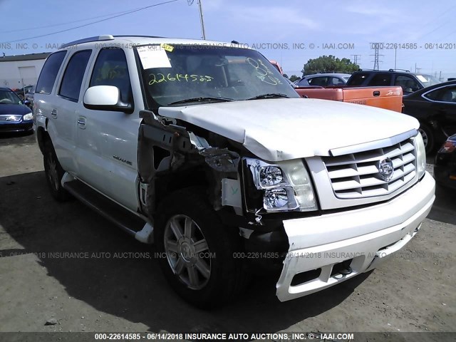 1GYEK63N23R266477 - 2003 CADILLAC ESCALADE LUXURY თეთრი ფოტო 1