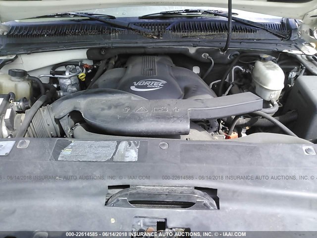 1GYEK63N23R266477 - 2003 CADILLAC ESCALADE LUXURY თეთრი ფოტო 10