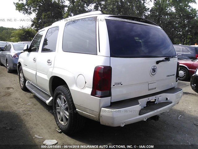 1GYEK63N23R266477 - 2003 CADILLAC ESCALADE LUXURY WHITE photo 3