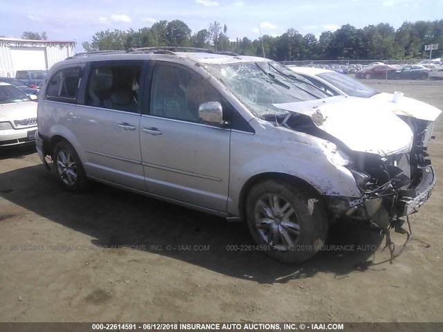 2A8HR64X39R614359 - 2009 CHRYSLER TOWN & COUNTRY LIMITED SILVER photo 1