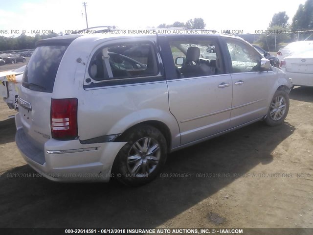 2A8HR64X39R614359 - 2009 CHRYSLER TOWN & COUNTRY LIMITED SILVER photo 4