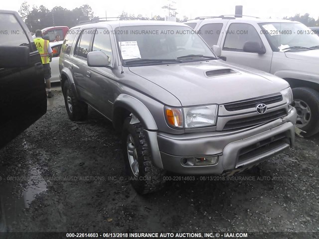 JT3HN86R720384889 - 2002 TOYOTA 4RUNNER SR5 SILVER photo 1