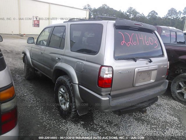 JT3HN86R720384889 - 2002 TOYOTA 4RUNNER SR5 SILVER photo 3