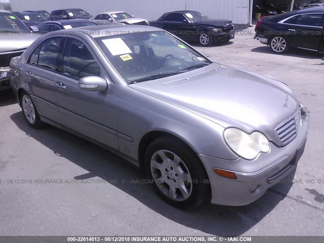 WDBRF92H96F776774 - 2006 MERCEDES-BENZ C GENERATION 2006 280 4MATIC GRAY photo 1