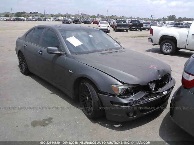 WBAHL83507DT09872 - 2007 BMW 750 I GRAY photo 1