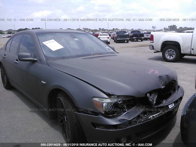 WBAHL83507DT09872 - 2007 BMW 750 I GRAY photo 6