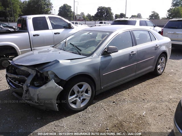 1G1ZG57B89F198952 - 2009 CHEVROLET MALIBU LS 蓝色 照片 2