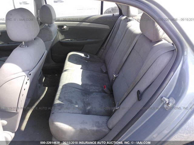 1G1ZG57B89F198952 - 2009 CHEVROLET MALIBU LS 蓝色 照片 8