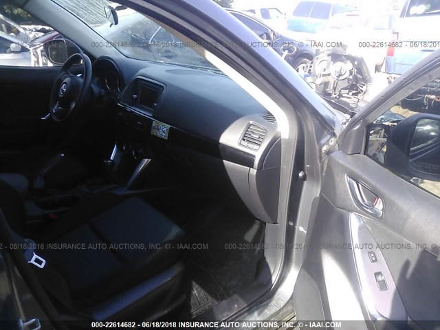 JM3KE2BE3D0135162 - 2013 MAZDA CX-5 SPORT GRAY photo 5