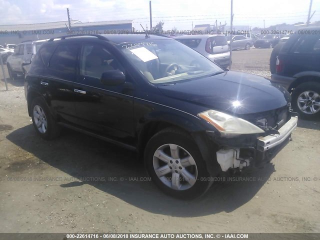 JN8AZ08W97W638357 - 2007 NISSAN MURANO SL/SE/S BLACK photo 1