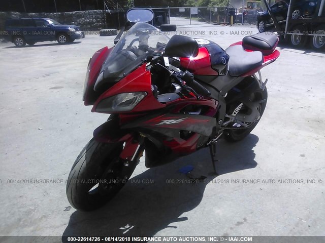 JYARJ16E6BA022347 - 2011 YAMAHA YZFR6 RED photo 2